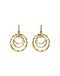 David Yurman Crossover Trio Drop Earrings