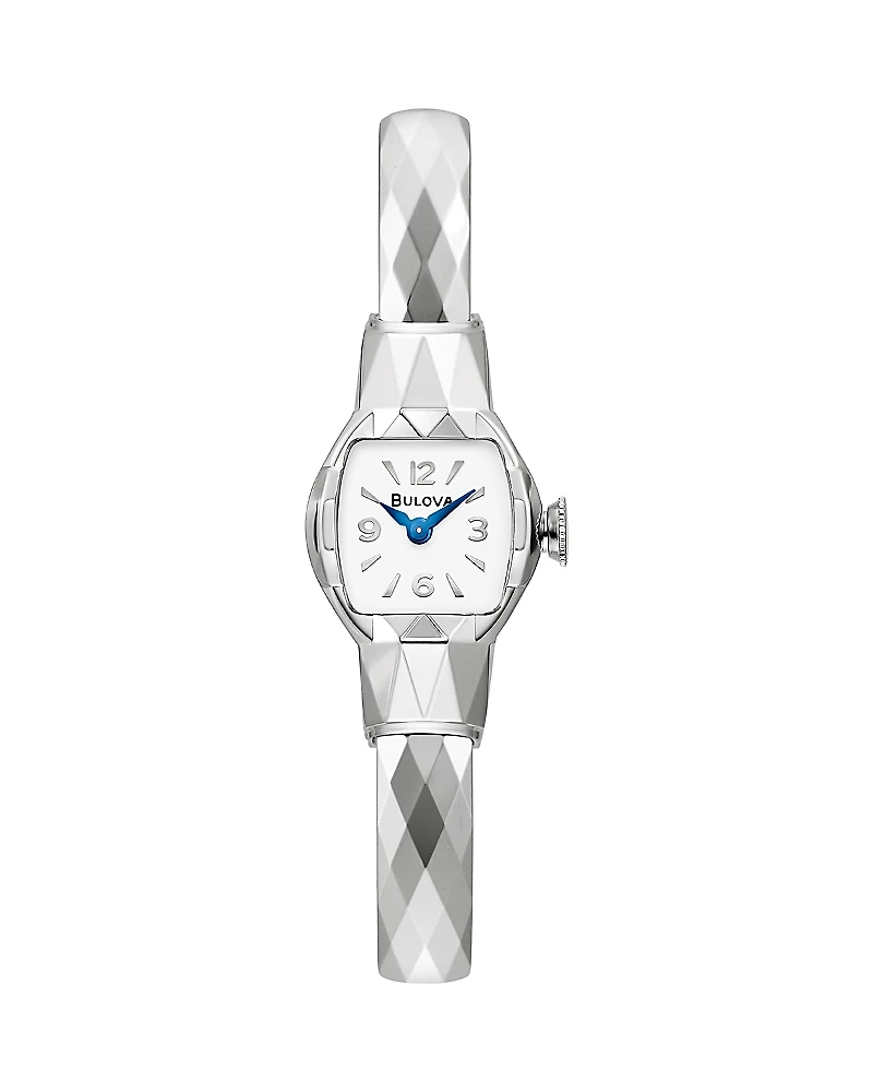 Bulova Women's Archive American Girl Silver-Tone Stainless Steel Watch