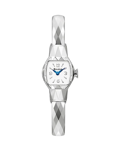 Bulova Women's Archive American Girl Silver-Tone Stainless Steel Watch