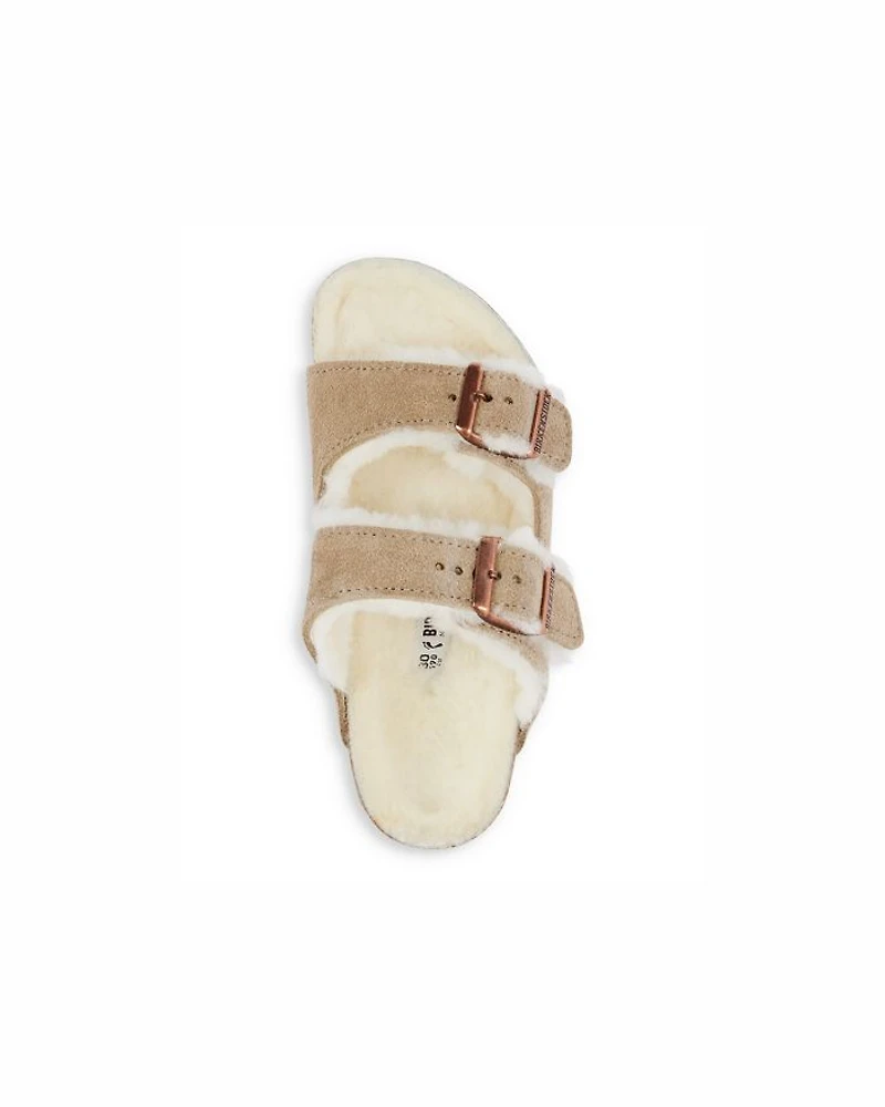 Unisex Arizona Shearling Sandals - Toddler, Little Kid