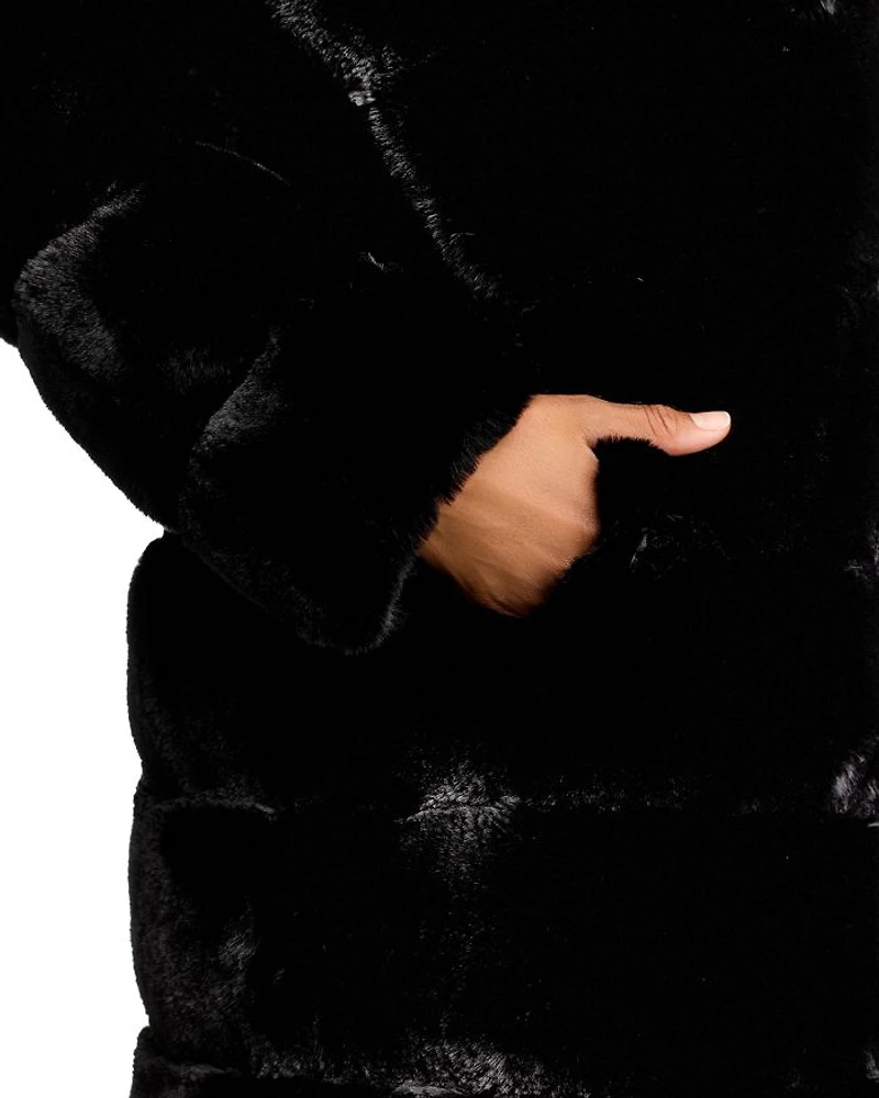 Faux Fur Coat