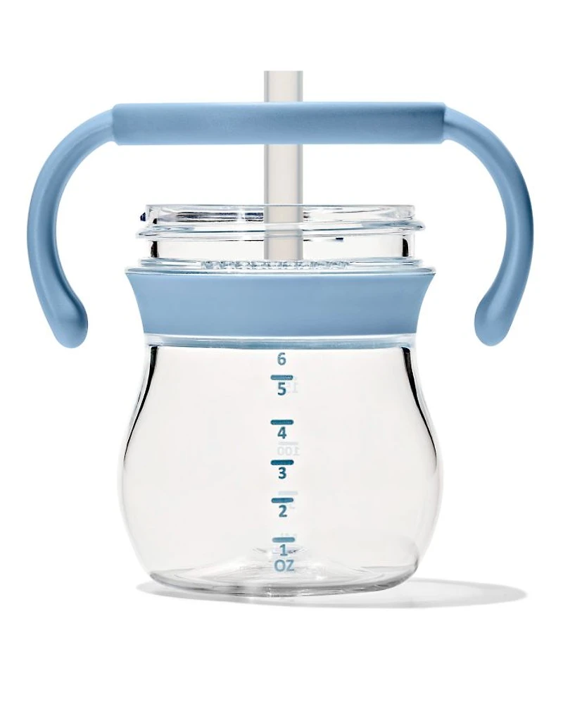Tot Transitions Straw Cups with Handles 6 oz., 2 Pack