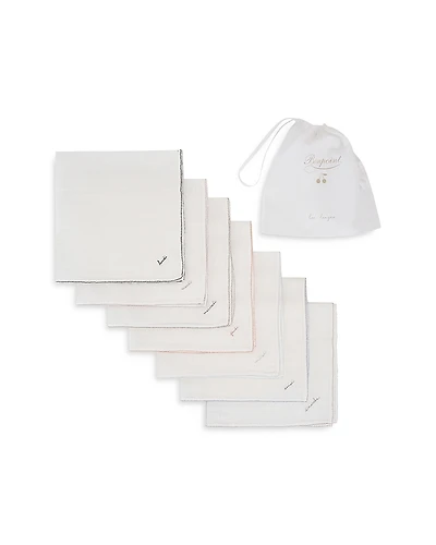 Bonpoint Unisex 7-Piece Days of the Week Security Blanket Set - Baby