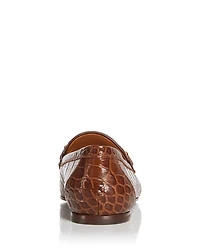 Women's Kate Croc Print Loafers - Exclusive
