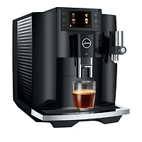 E8 Automatic Coffee Machine Piano White