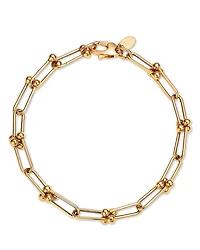 Bloomingdale's Fine Collection Polished Jax Paperclip Link Bracelet