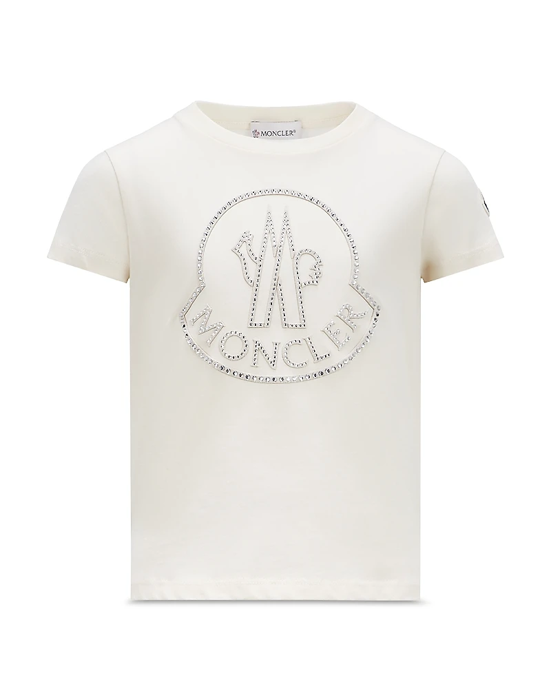 Moncler Girls' Short Sleeved Tee - Big Kid