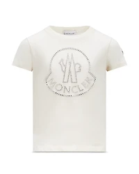 Moncler Girls' Short Sleeved Tee - Big Kid