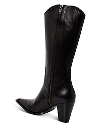 Women's Copenhagen Pointed Toe Block Heel Boots