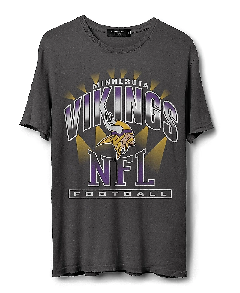 Junk Food Clothing Unisex Nfl Minnesota Vikings Chrome Flea Market Tee