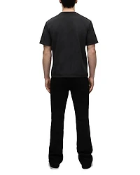 Walker Kick Flare Bootcut Jeans Raven Black