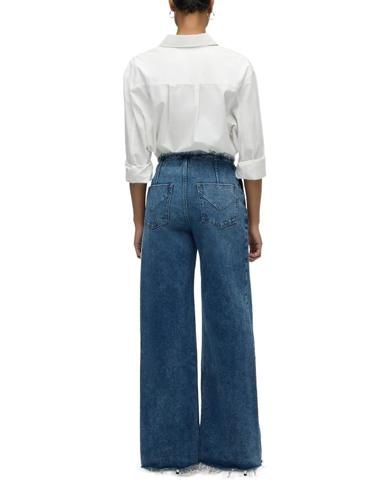 High Rise Wide Leg Jeans Mallorca