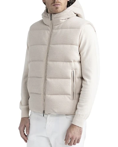 Zip Front Down Vest