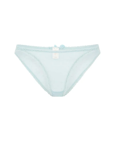 Peachaus Women's Ume Recycled-Lace Mid-Rise Underwear