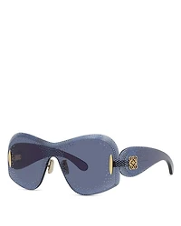 Anagram Blue Mask Sunglasses, 144mm