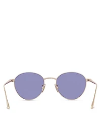 Slim Round Sunglasses, 49mm