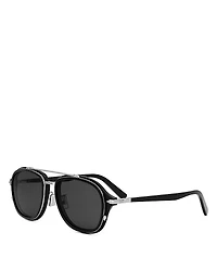 Dior DiorBlackSuit A4U Pilot Sunglasses, 53mm
