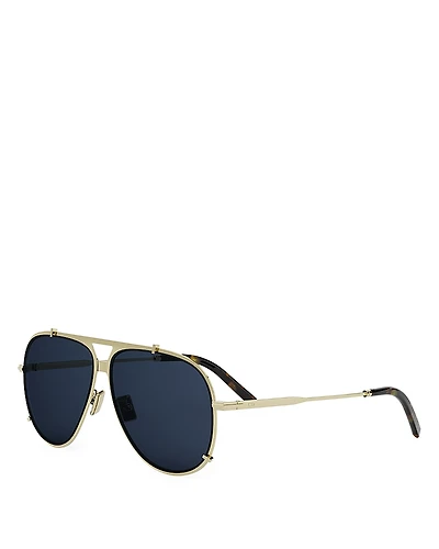 Dior DiorBlackSuit A3U Pilot Sunglasses, 59mm