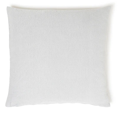 Frette Luxury Cloud Cotton & Silk Textured Euro Sham