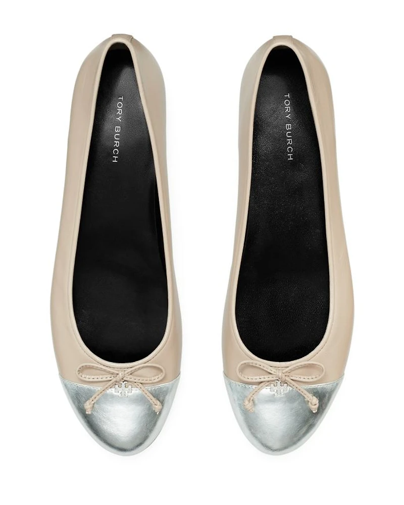 Women's Capped Toe Ballet Flats