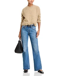 Wedgie High Rise Boot Cut Stretch Jeans Fair Point