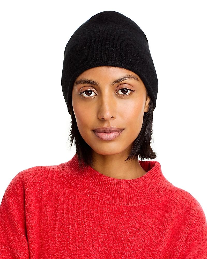 C by Bloomingdale's Cashmere Angelina Rolled Edge Slouch Hat - Exclusive