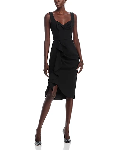 Black Halo Lucetta Cocktail Sheath Dress