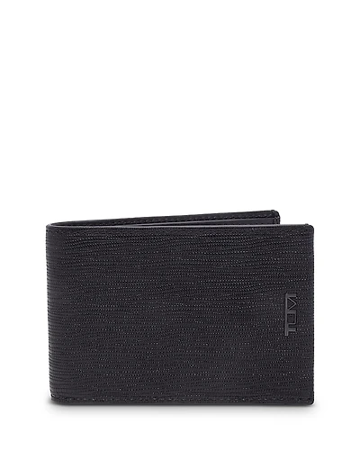 Tumi Nassau Slg Slim Leather Embossed Billfold Wallet