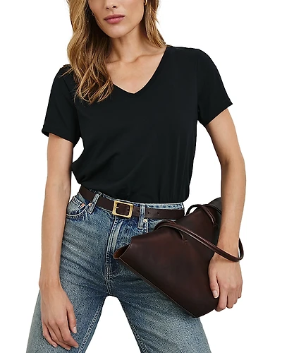 Rails V Neck Short Sleeve Tee