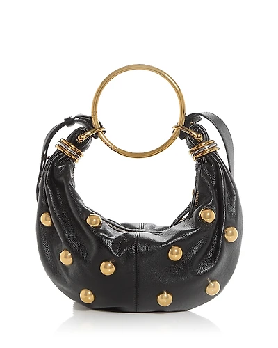 Chloe Small Bracelet Embellished Hobo Bag