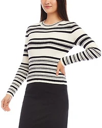 Striped Ribbed Sweater