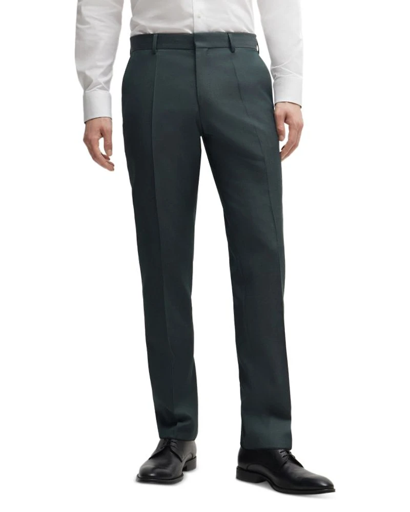 H-Huge Tonal Herringbone Slim Fit Suit