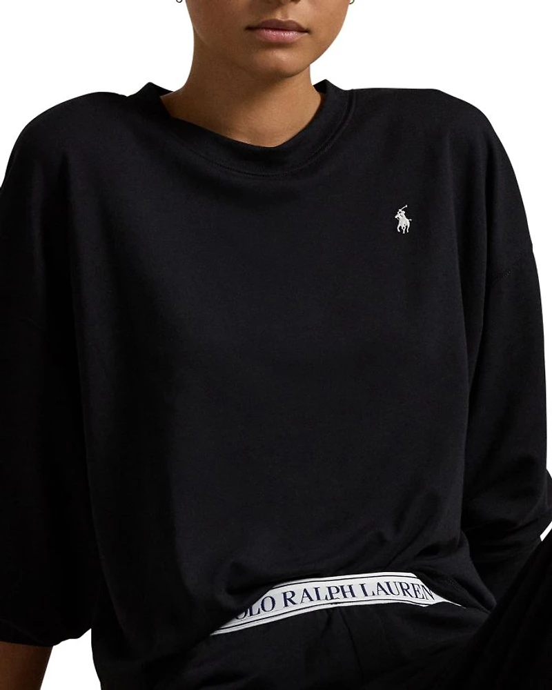 Sweatshirt & Wide Leg Pants Set