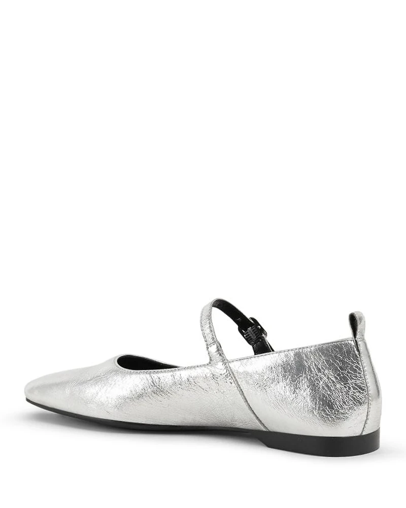 Women's Delia Square Toe Ballet Flats