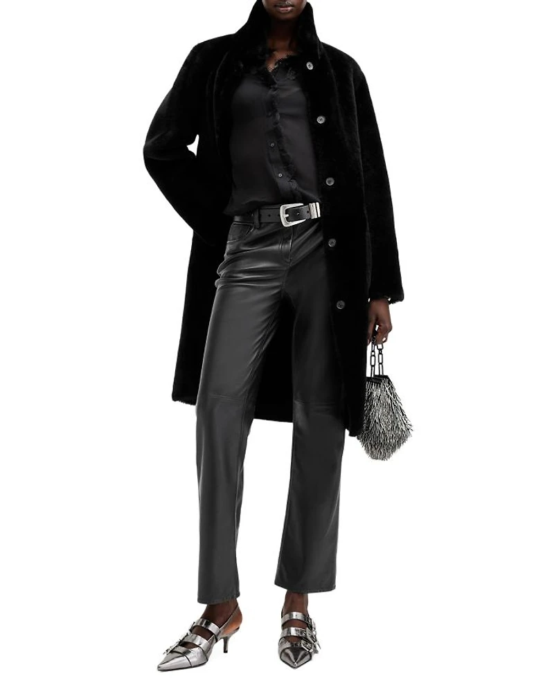 Serra Reversible Shearling Coat