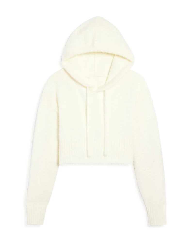 Girls' Emery Cropped Sweater Hoodie - Big Kid