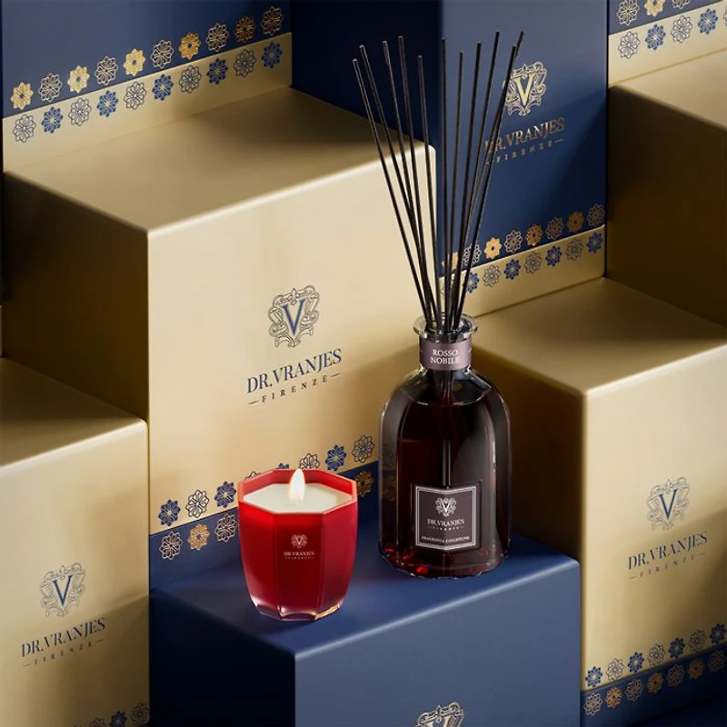 Rosso Nobile Candle & Reed Diffuser Gift Set