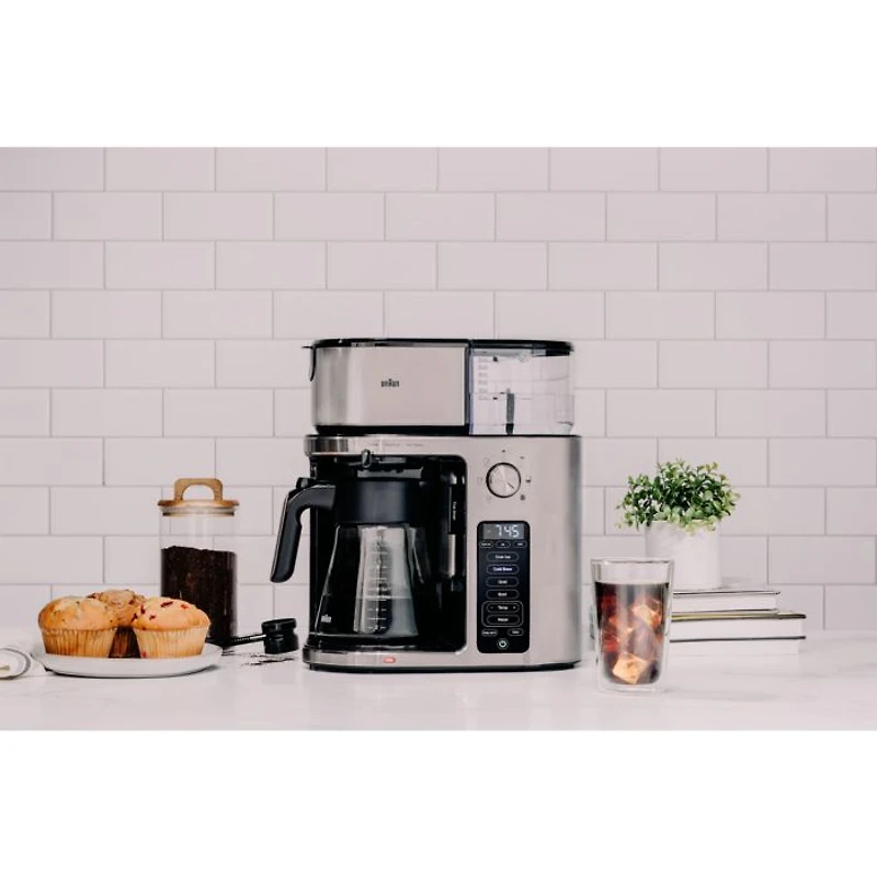 Braun MultiServe Plus 10- Cup Drip Coffee Maker with Cold Brew