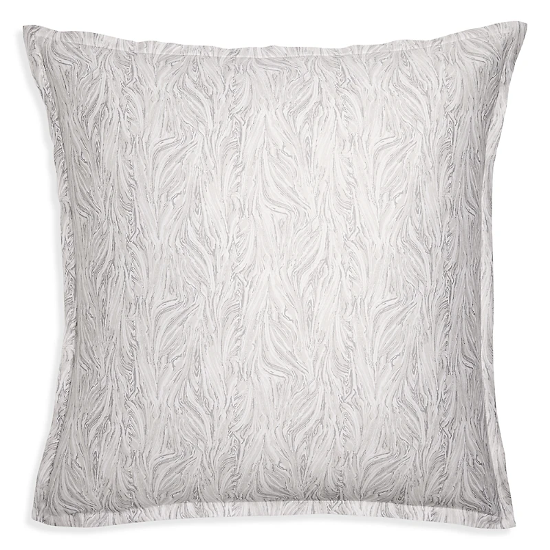 Sferra Sera Long Staple Cotton Sateen Abstract Euro Sham - Exclusive
