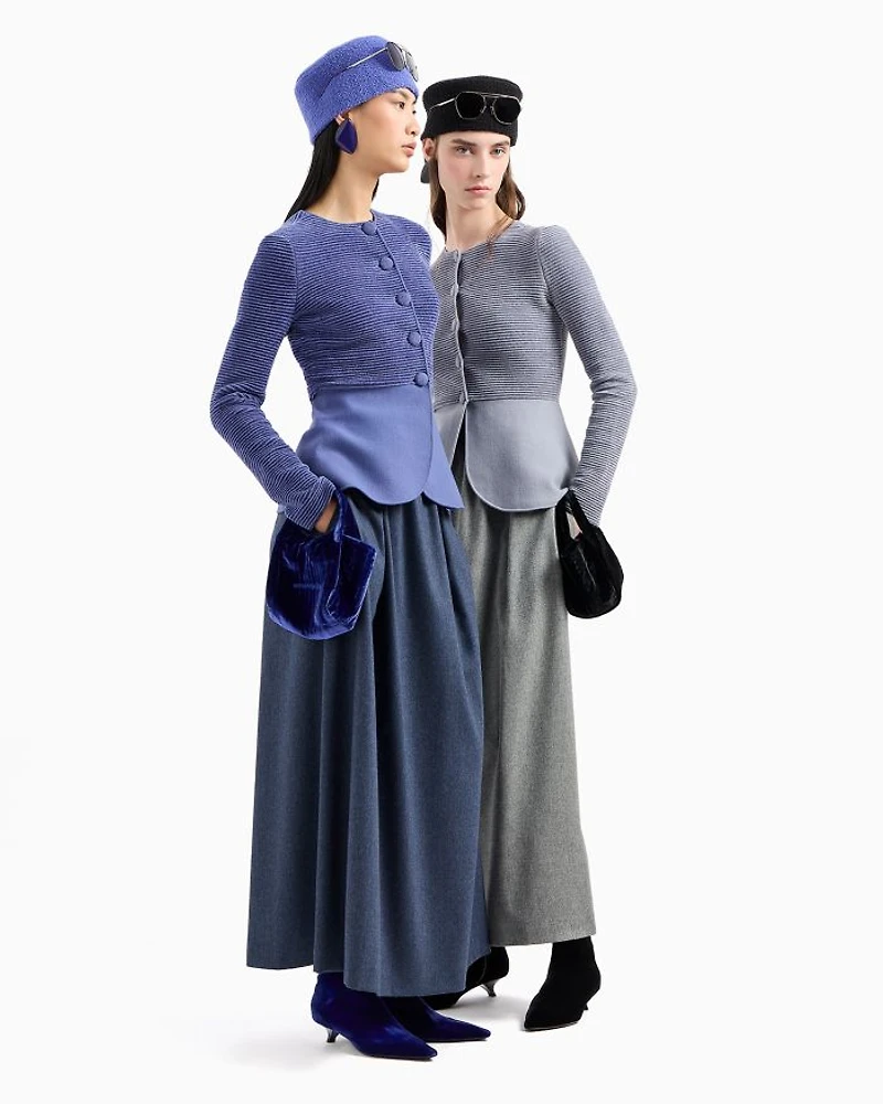 Ribbed Chenille Jacket