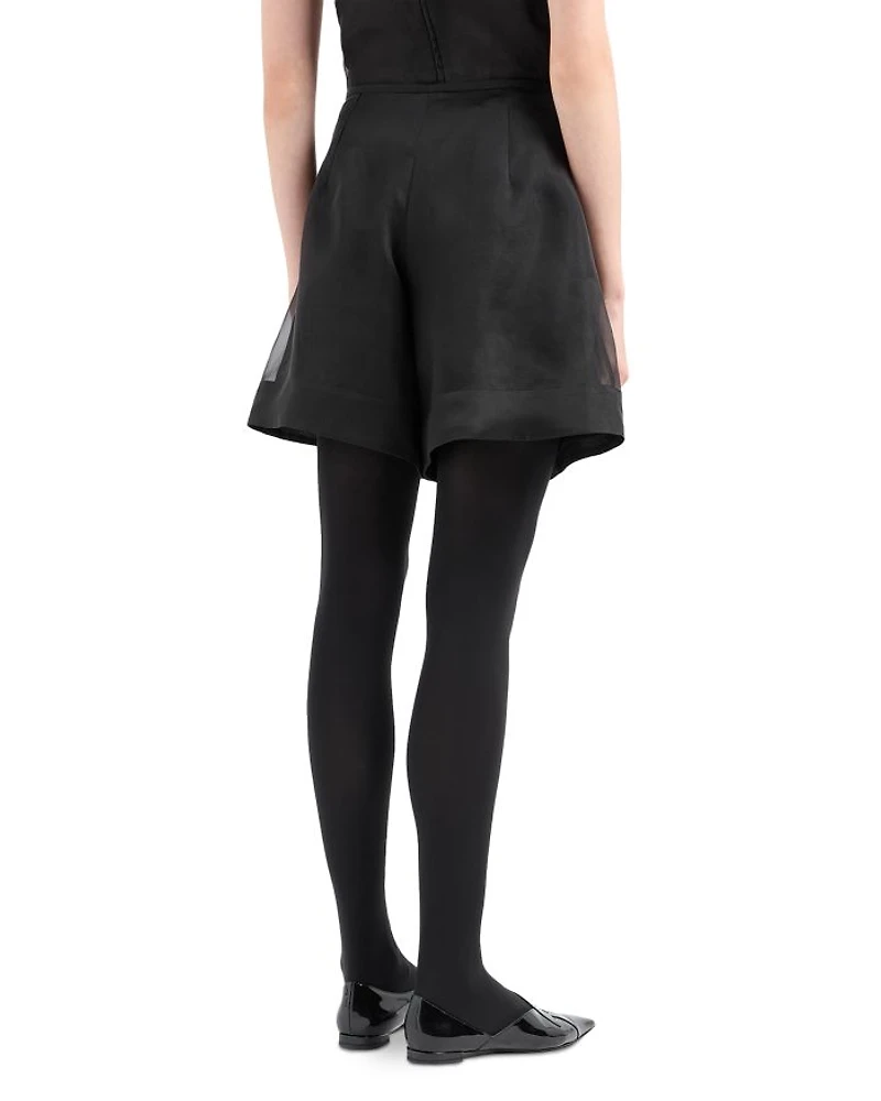 Silk Organza Shorts
