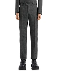 Wool Grisaille Regular Fit Pants
