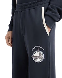 Cotton Twill Whale Patch Regular Fit Joggers