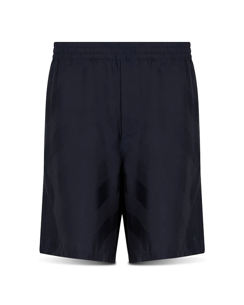 Tonal Print Shorts
