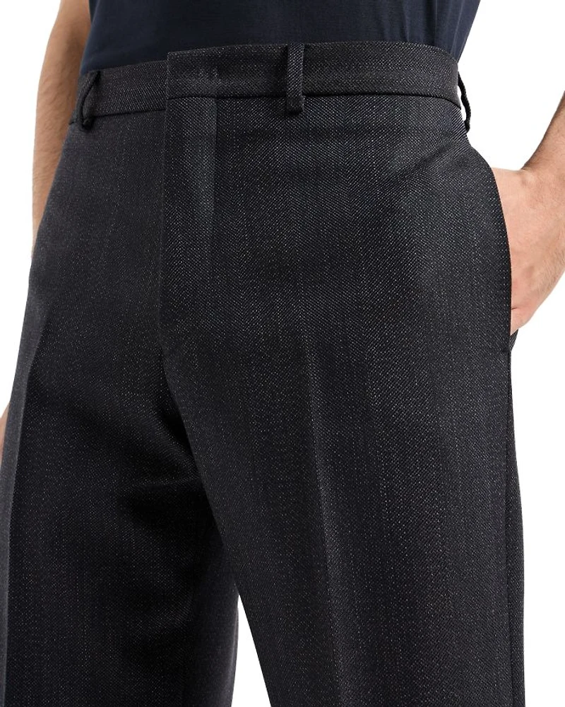 Mouline Slim Leg Trousers