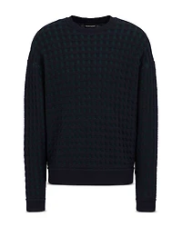Jacquard Crewneck Sweater