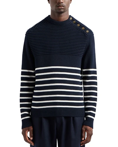 Striped Crewneck Sweater