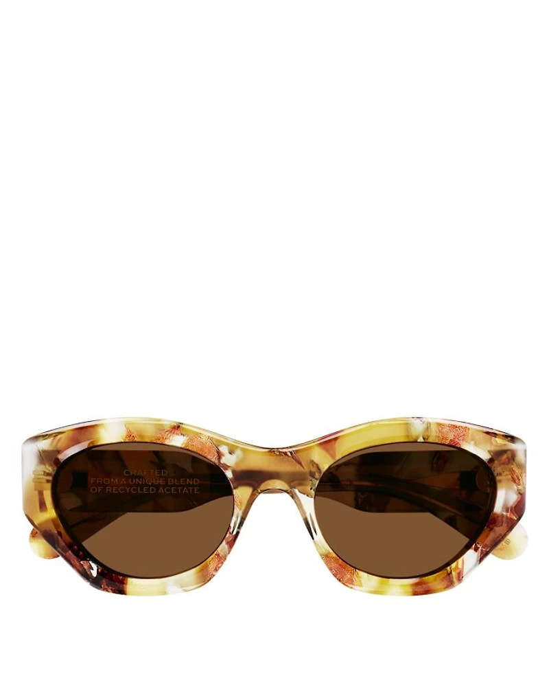 Gayia Cat Eye Sunglasses, 53mm