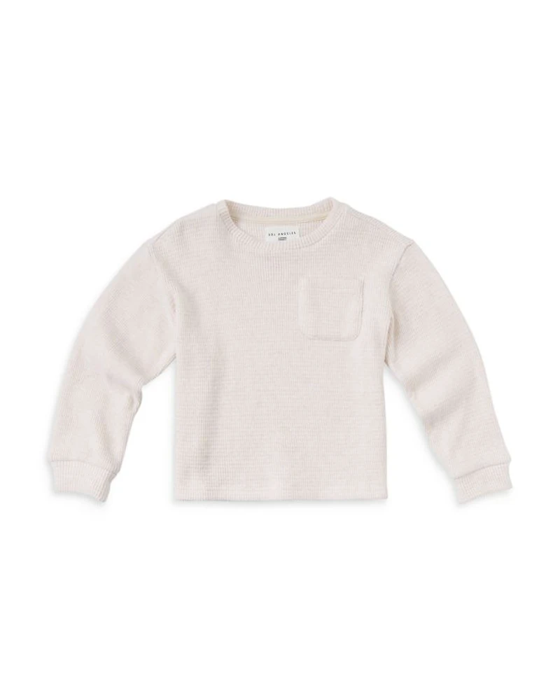 Boys' Newport Thermal Waffle Knit Pocket Tee - Little Kid, Big Kid