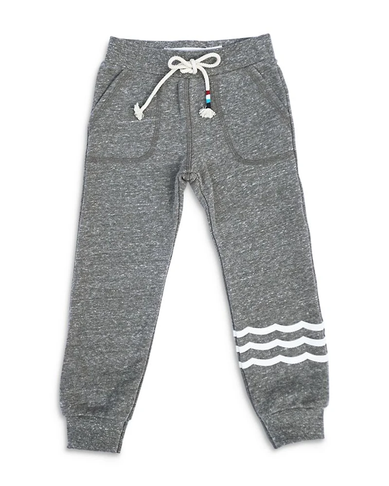 Unisex Essential Waves Drawstring Joggers - Little Kid, Big Kid